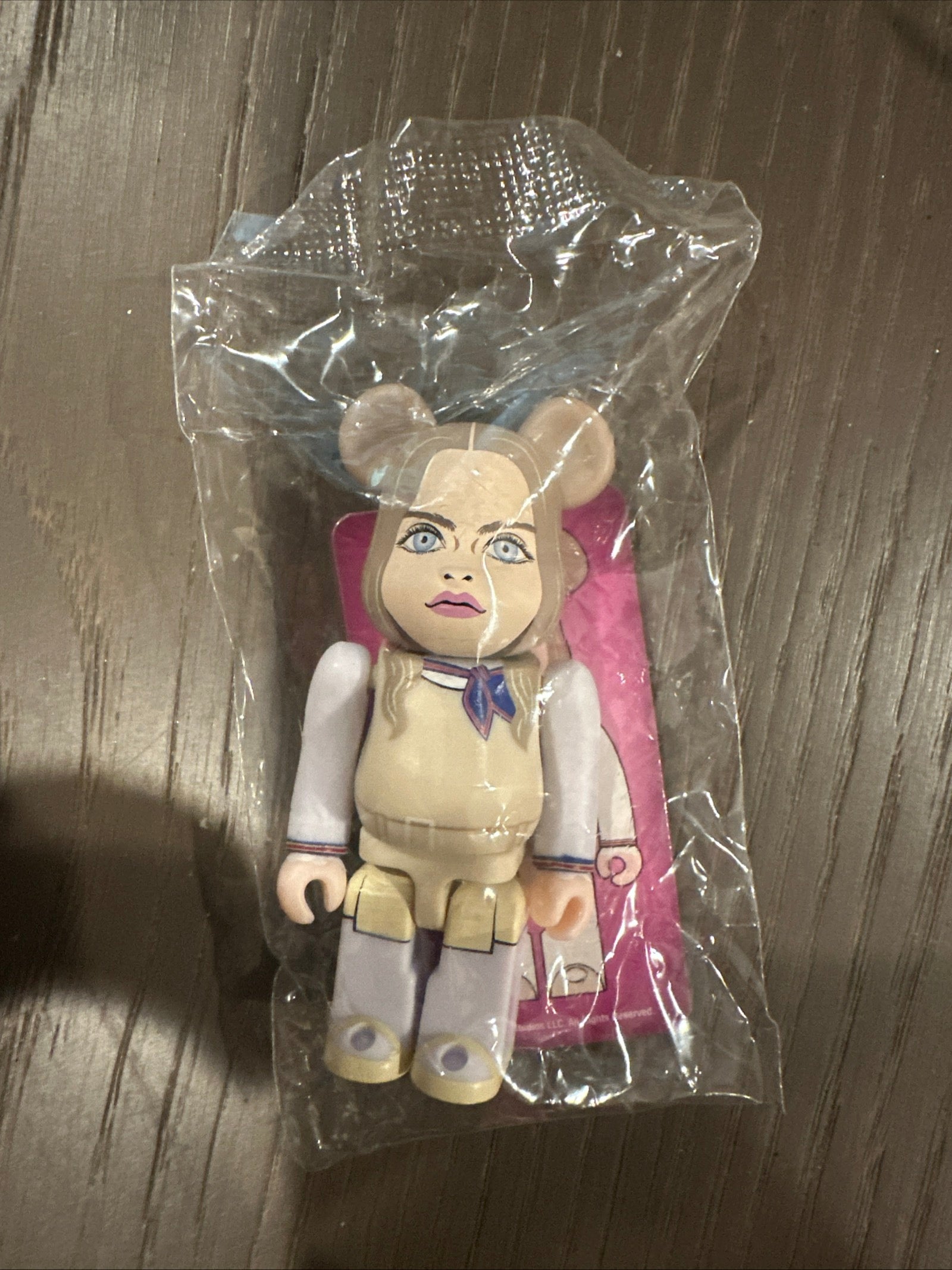 BEARBRICK Series 47  - HORROR - MEGAN- 100%  MEDICOM Toy Be@rBrick - New No Box