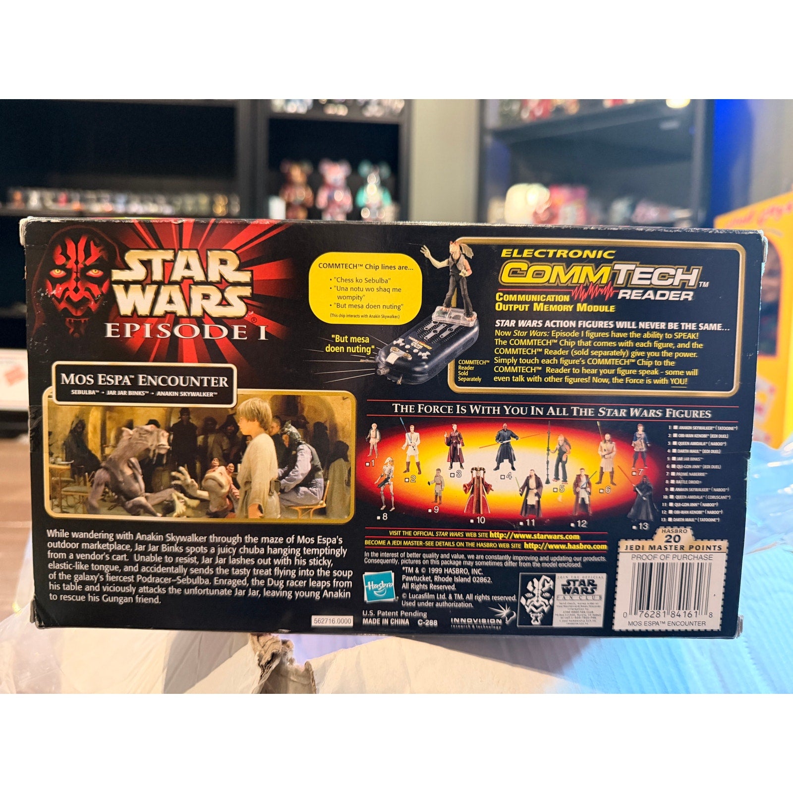 NEW STAR WARS Episode 1 Mos Espa Encounter ANAKIN SKYWALKER 1999 Vintage Hasbro