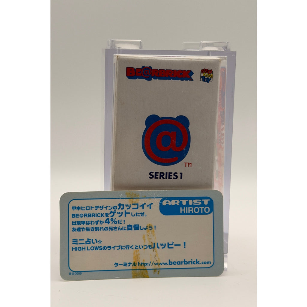 Bearbrick Series 1 Hiroto Ninja Turtle (2001) secret - VERY RARE