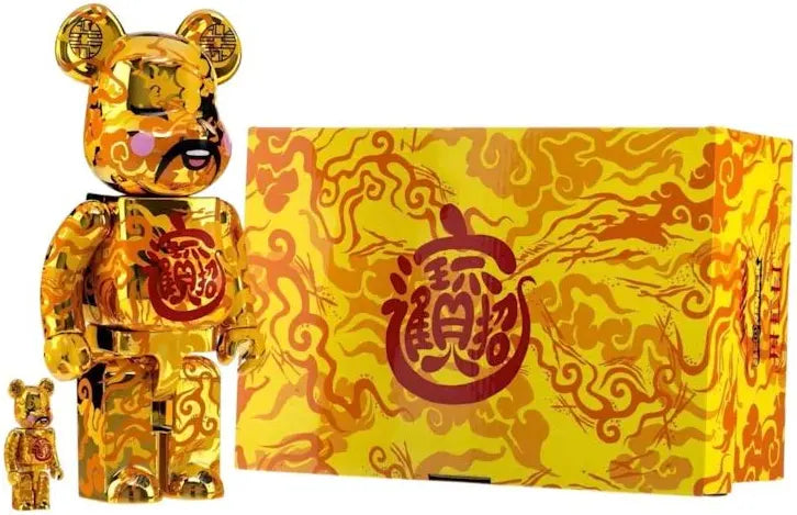 Bearbrick ACU 400/100 set GOLD - Sealed