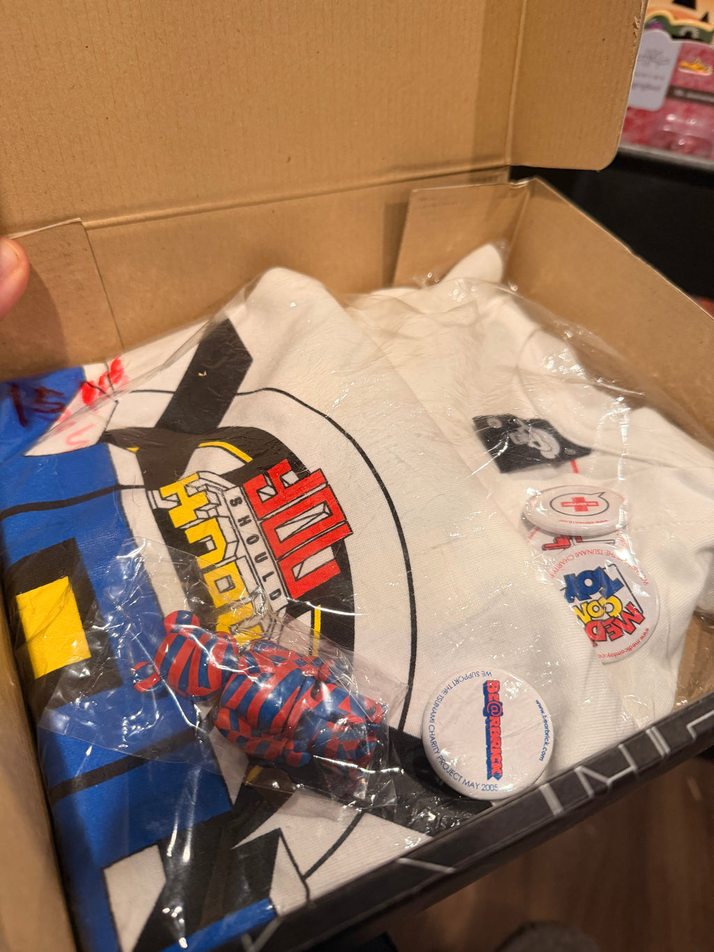 Rare WE Support Bearbrick set 100%