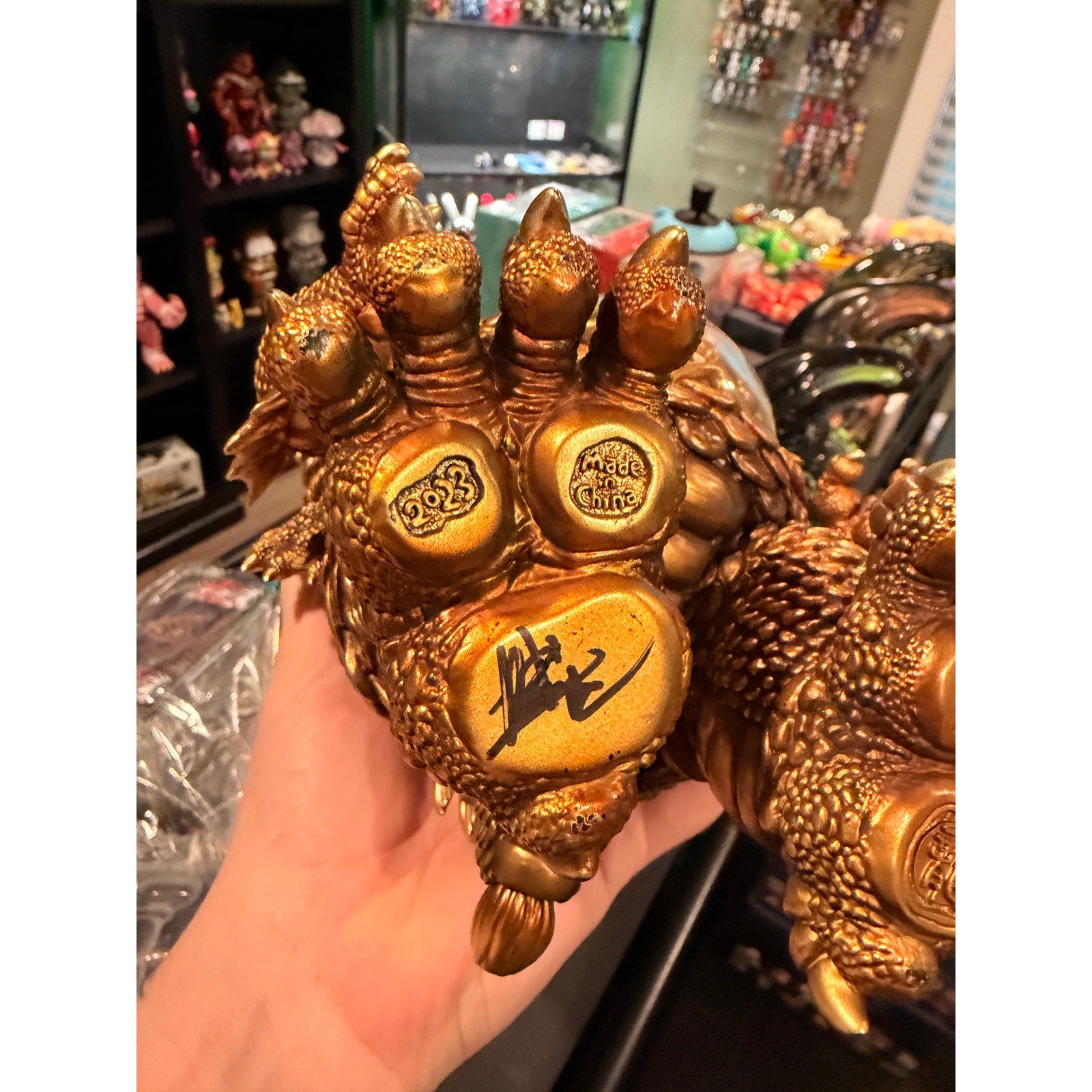 BODA Golden Legend Dragon II - Signed by artist