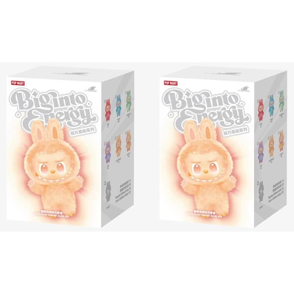 Labubu The Monsters Big Into Energy Sealed Authentic Popmart TWO PACK
