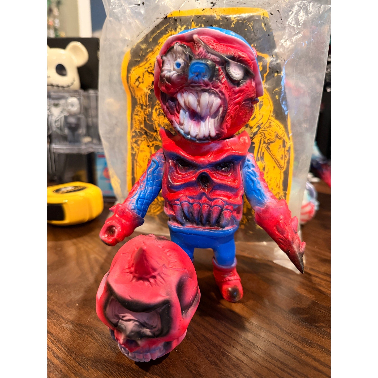 Mishka Bootleg Kaiju - Red/Blue