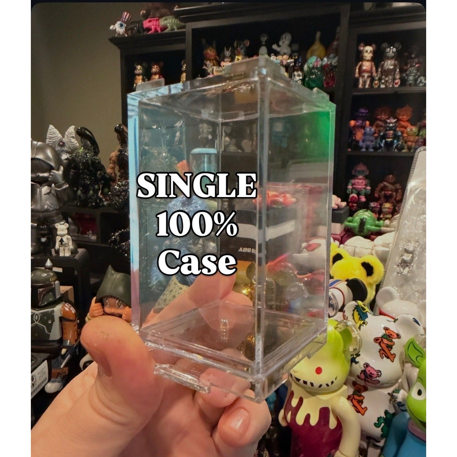Bearbrick 100% acrylic case - Single