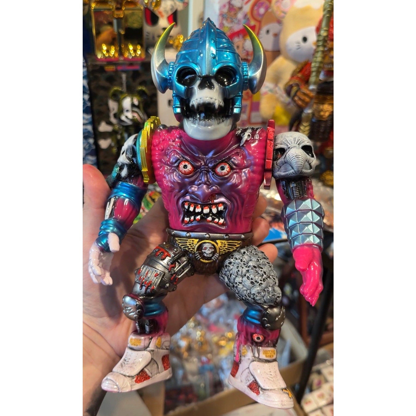 Kalaka Toys Skator Bubblegum - Painted by SERP - Read description