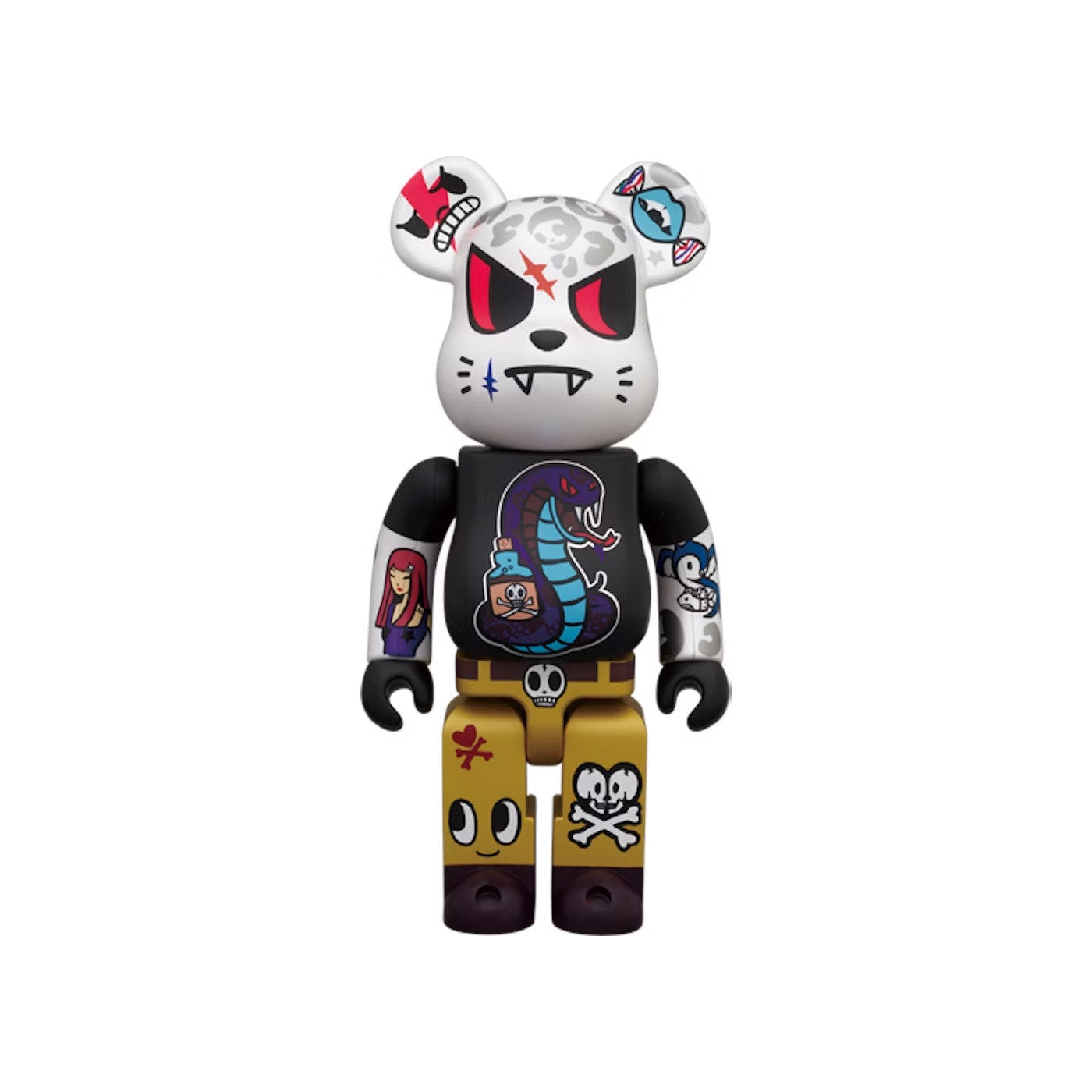 Bearbrick TokiDoki World Wide Tour 400%