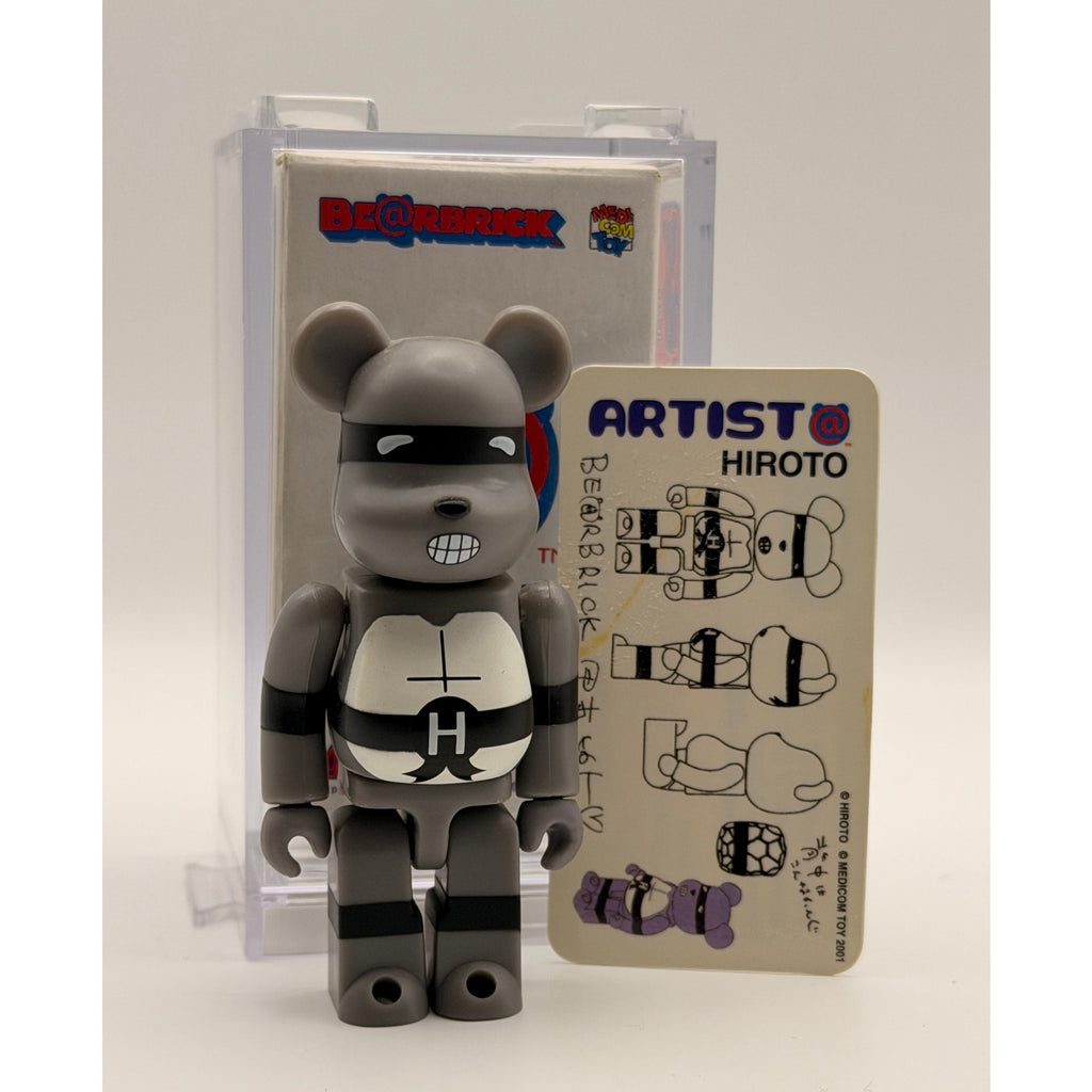 Bearbrick Series 1 Hiroto Ninja Turtle (2001) secret - VERY RARE