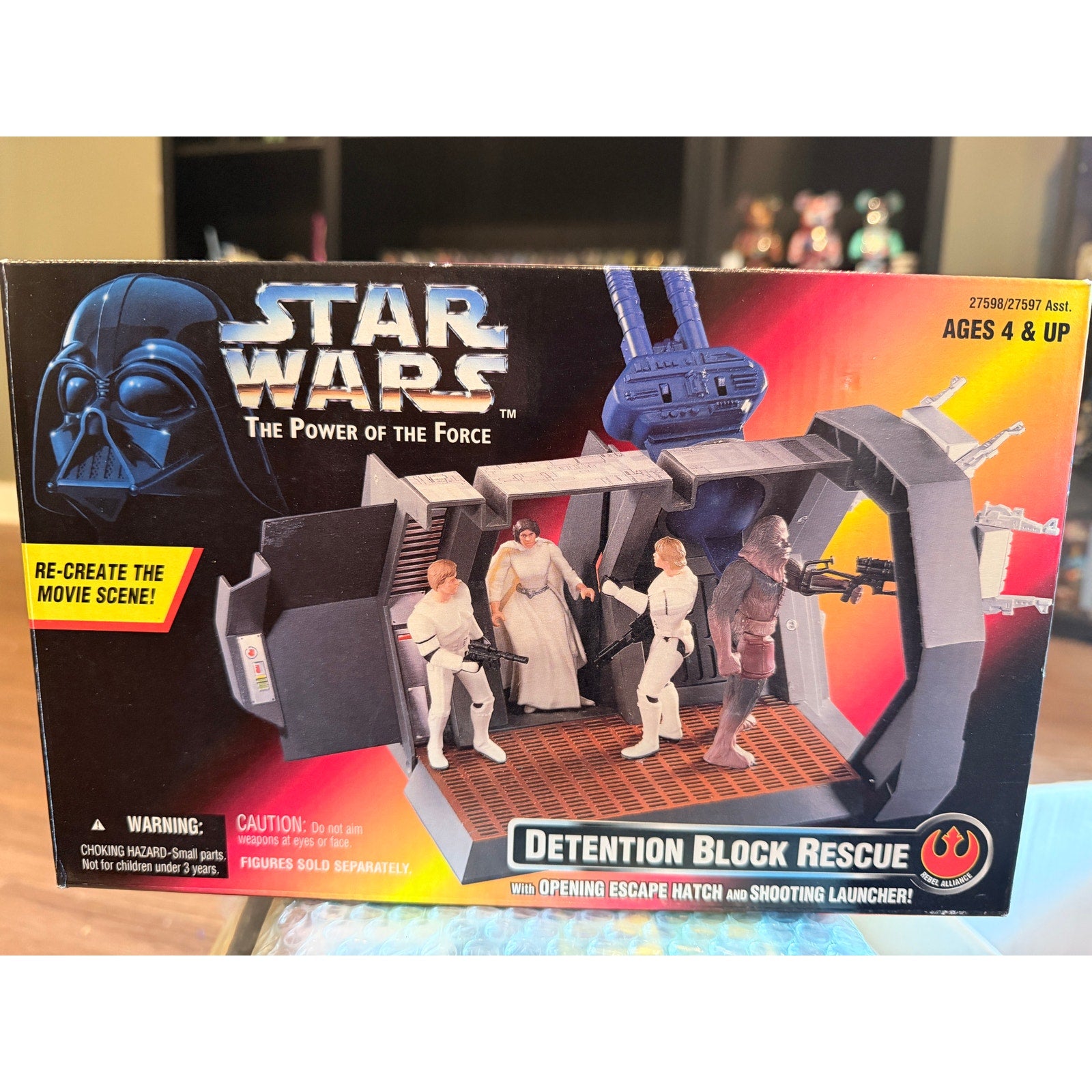 Detention Block Rescue Star Wars POTF Hasbro 1996 Figure Playset 030124AST3