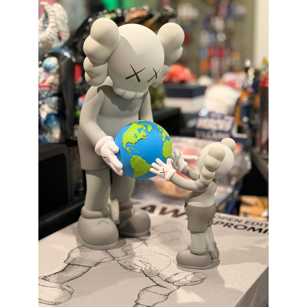 KAWS The Promise Grey- Previously displayed