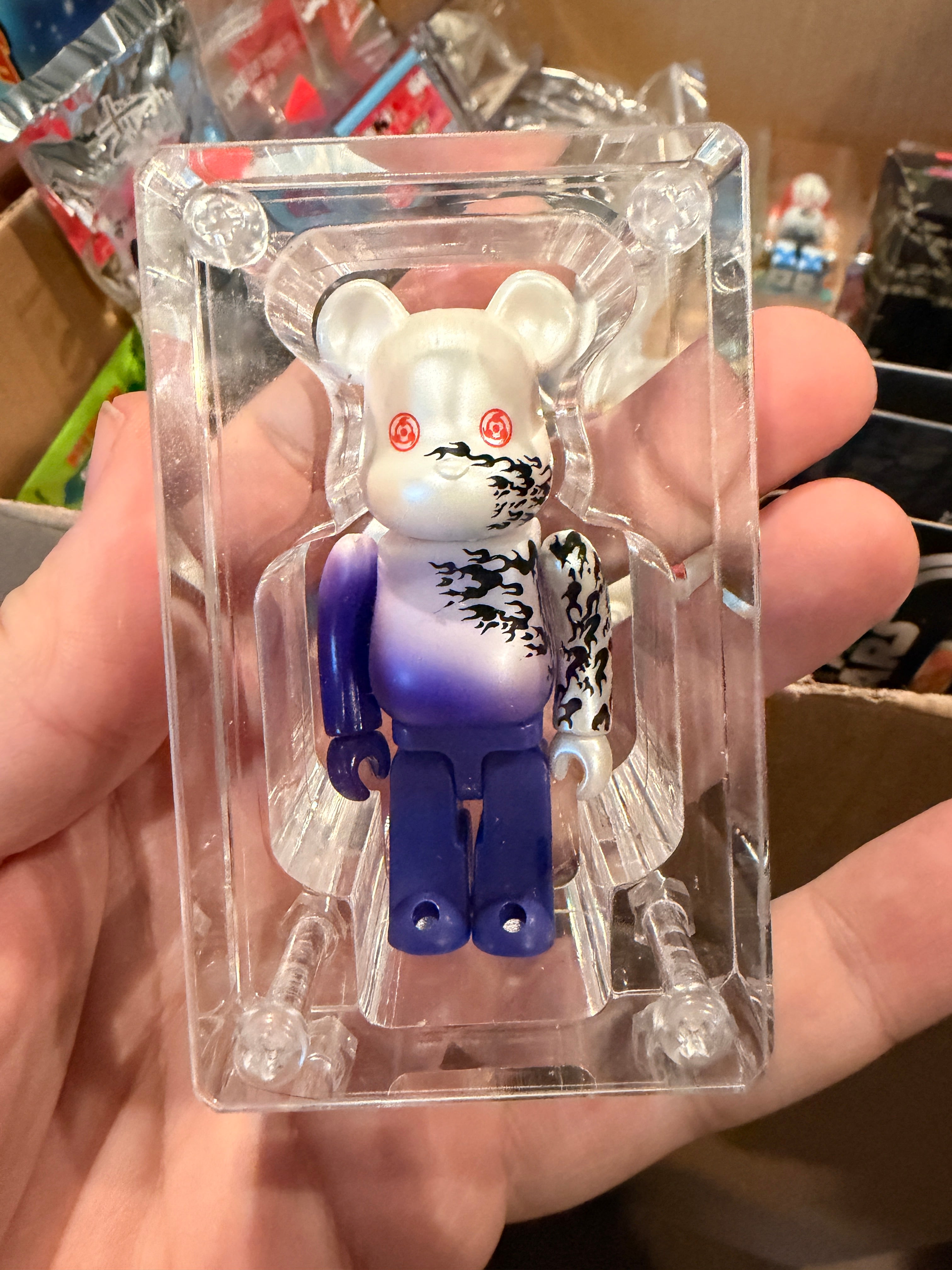 BE@RBRICK Sasuke Naruto 100% Rare