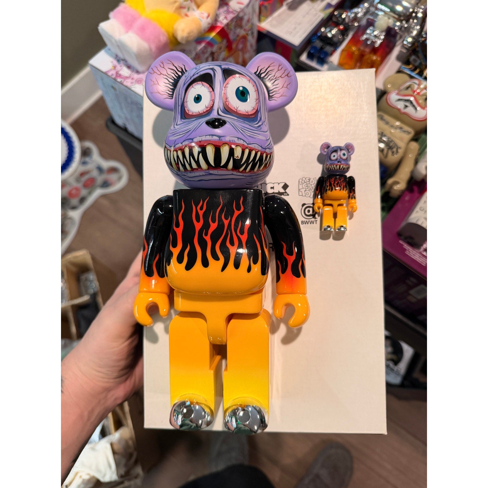 Bearbrick WWT Mark Parker 400/100 Set