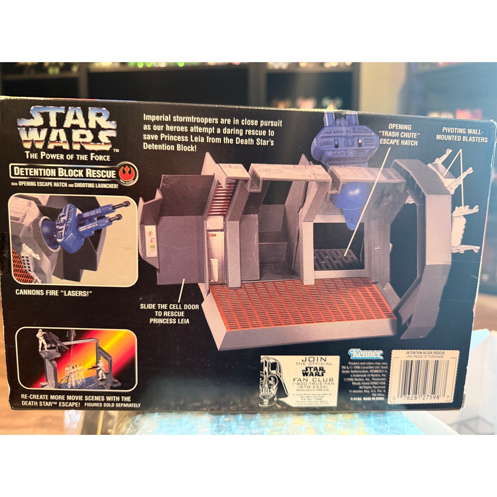 Detention Block Rescue Star Wars POTF Hasbro 1996 Figure Playset 030124AST3