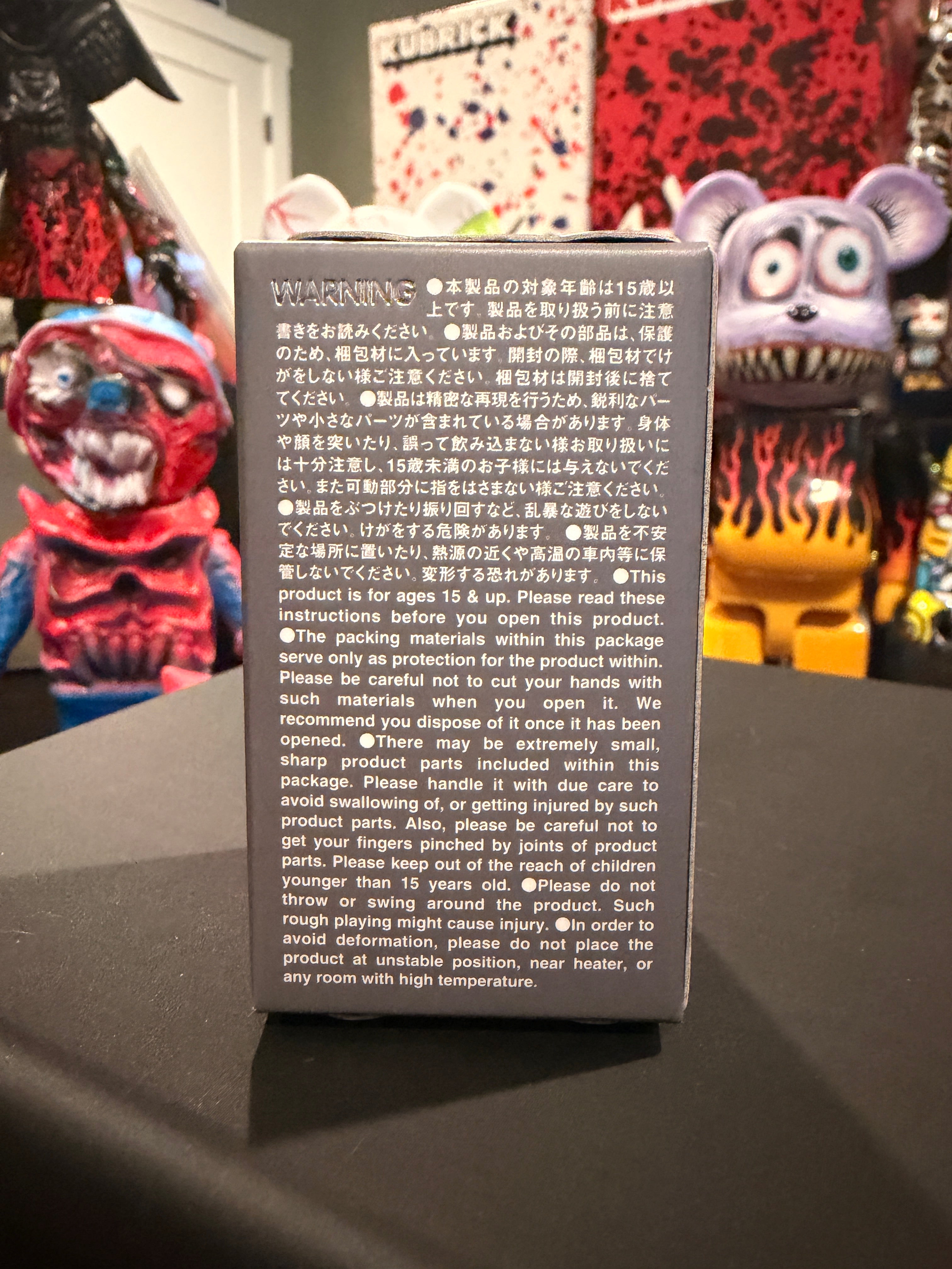 KAWS Bearbrick Dissected 100% grey