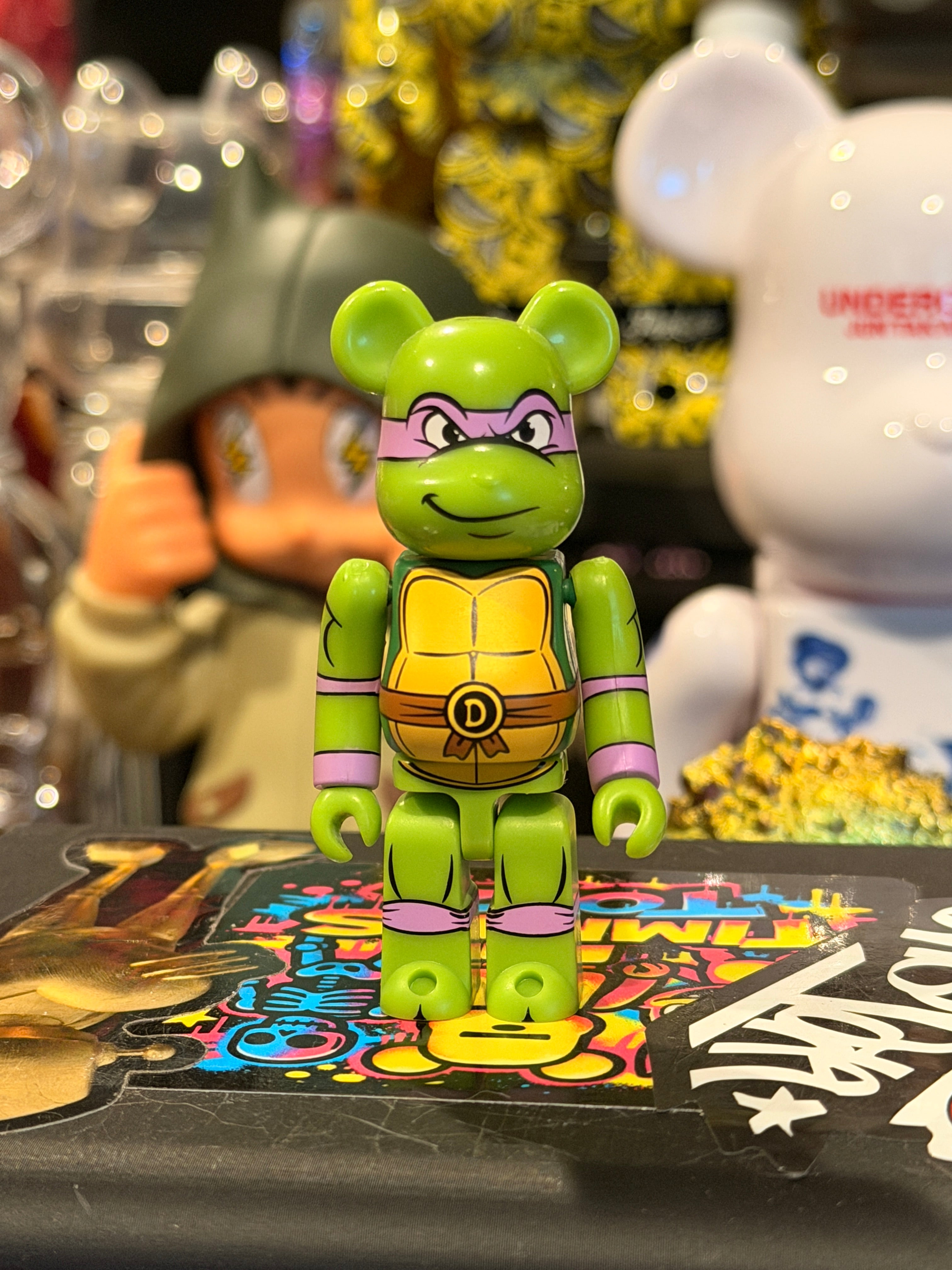 Bearbrick Donatello 100% Orphan