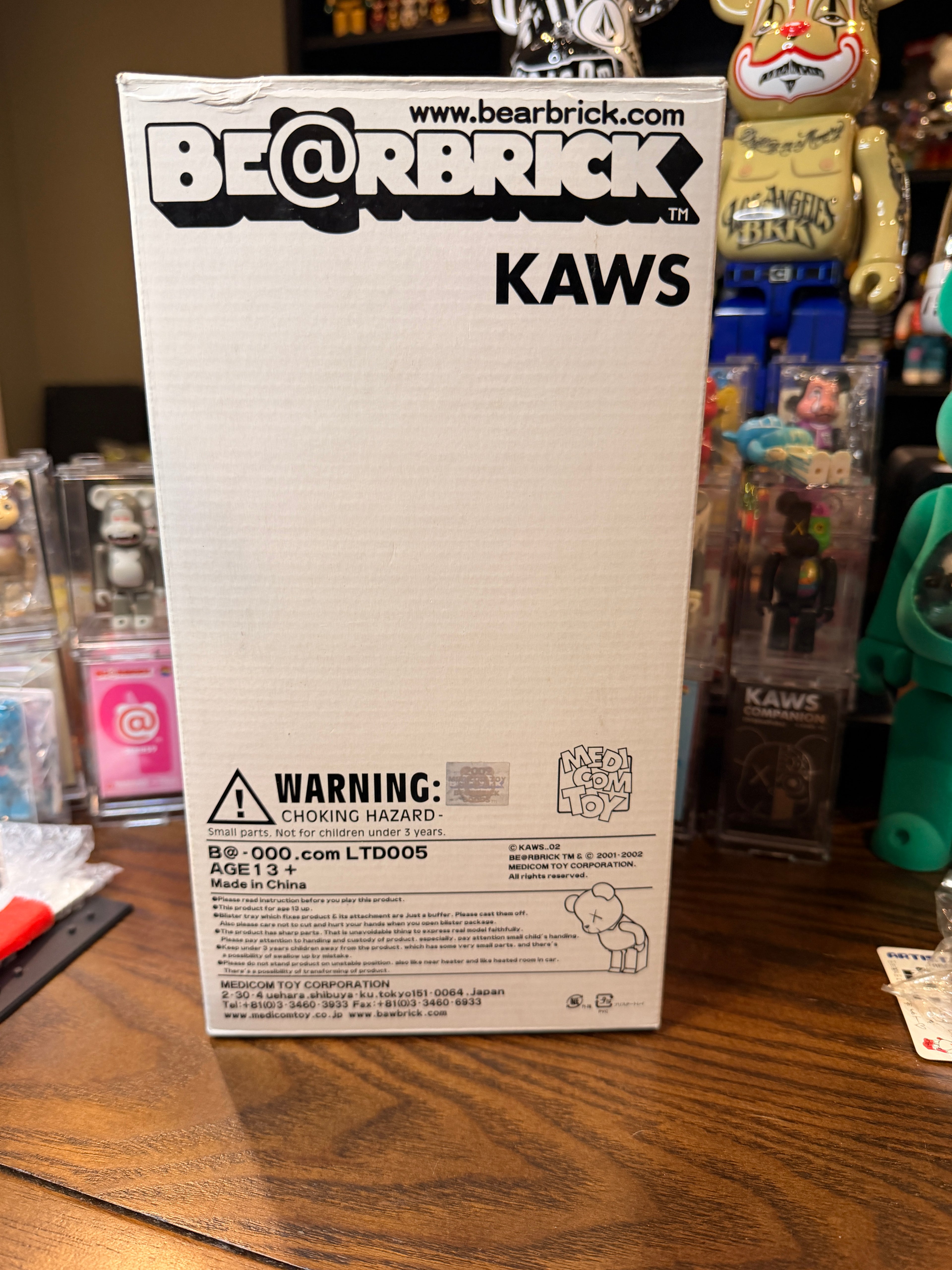 KAWS 400% Bearbrick 2002