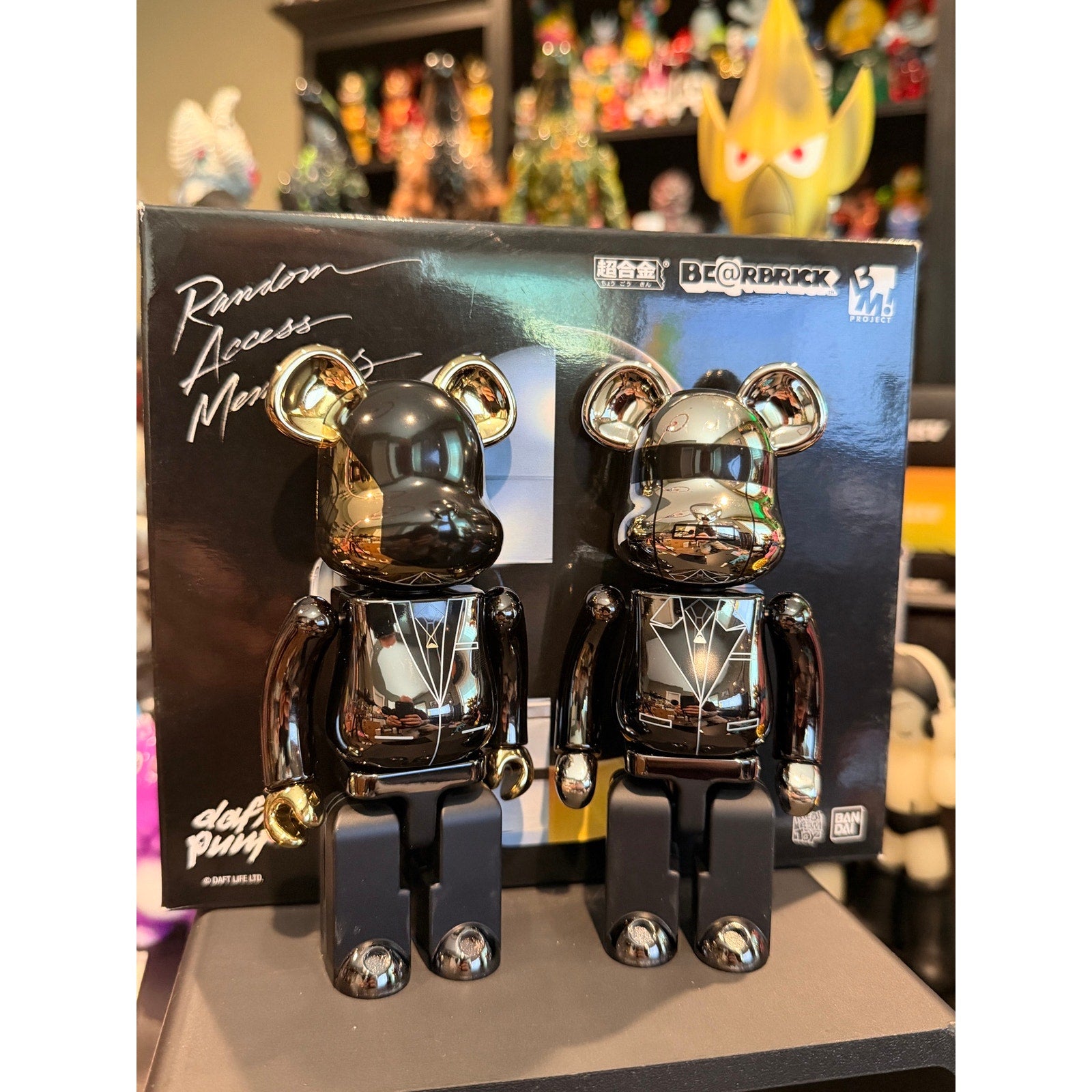 Bearbrick Daft Punk 200% Super Alloy set