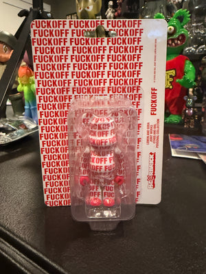 Bearbrick Be@rbrick Fuck Off Lemon & Soda - Red
