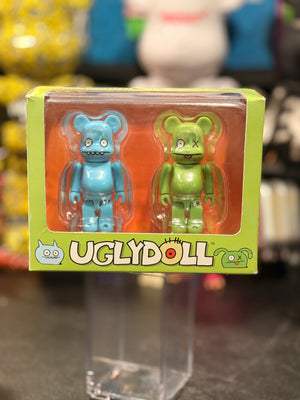 Bearbrick UglyDoll 2pack 100%