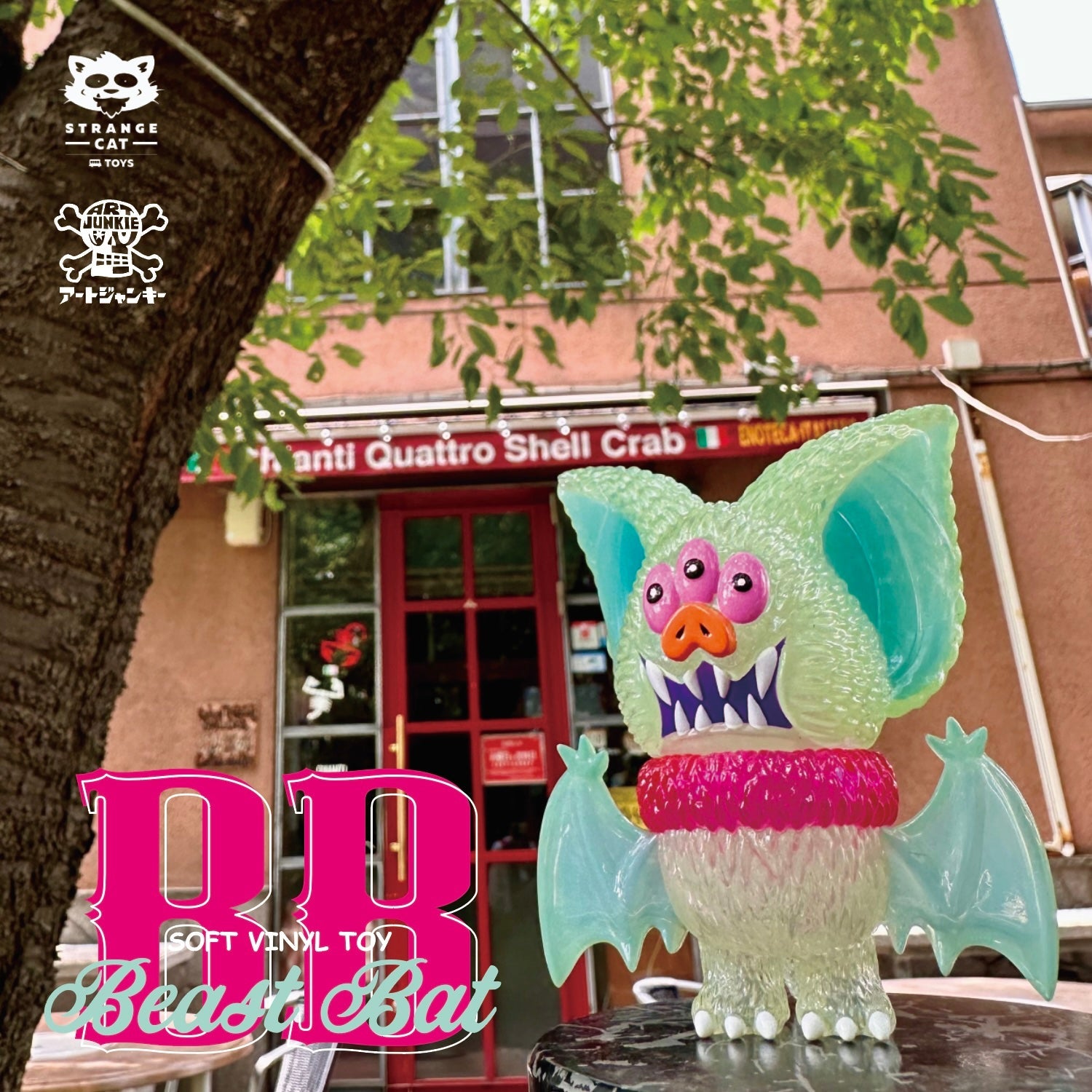 Beast Bat - Clear Mint by Art Junkie