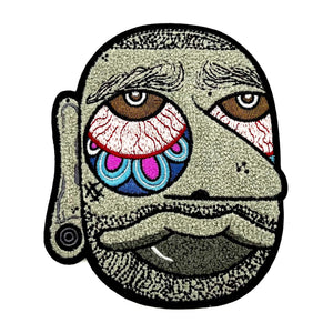 Blanco Chenille Patch