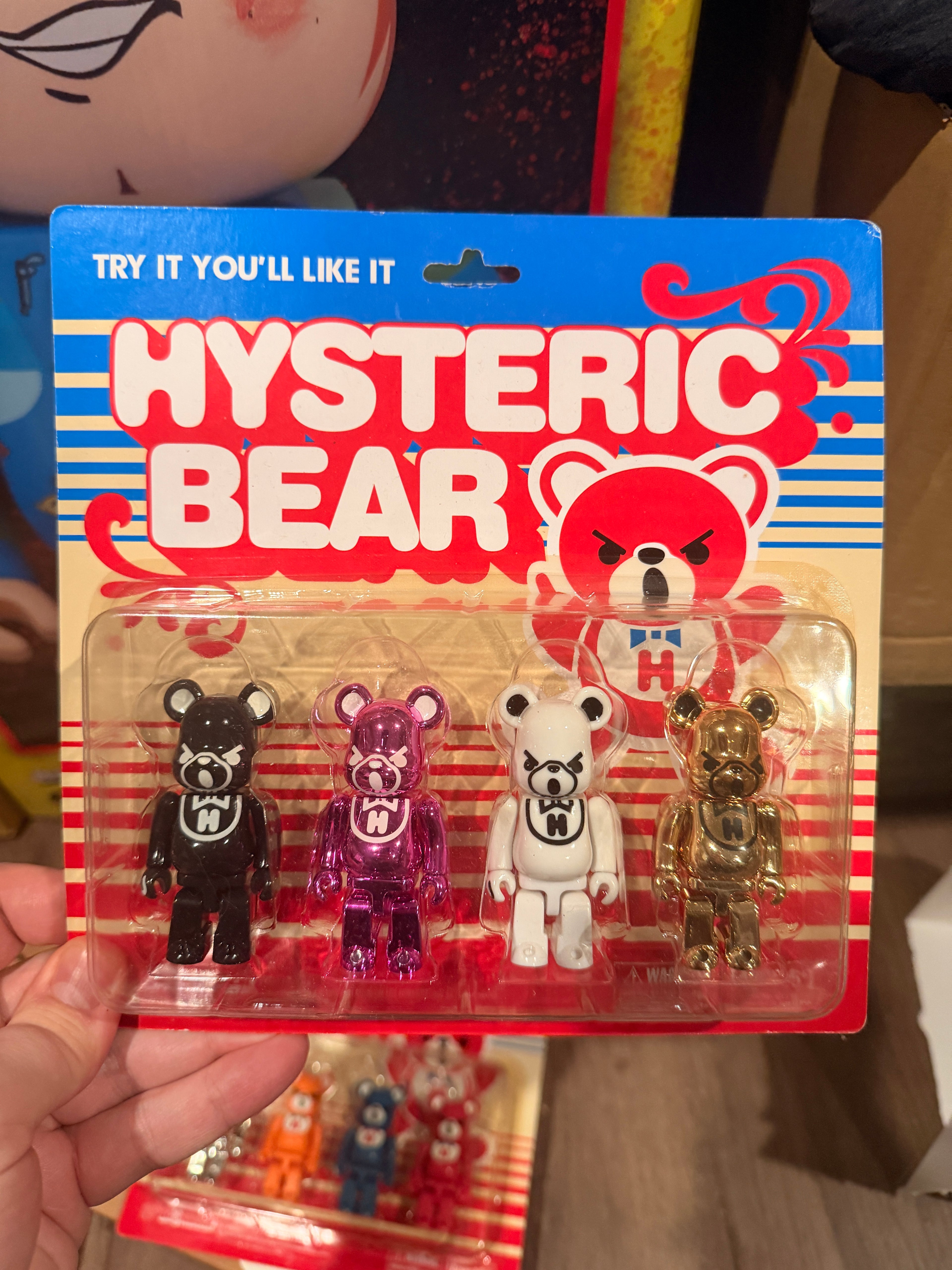 Sealed Hysteric Bear 4 pack