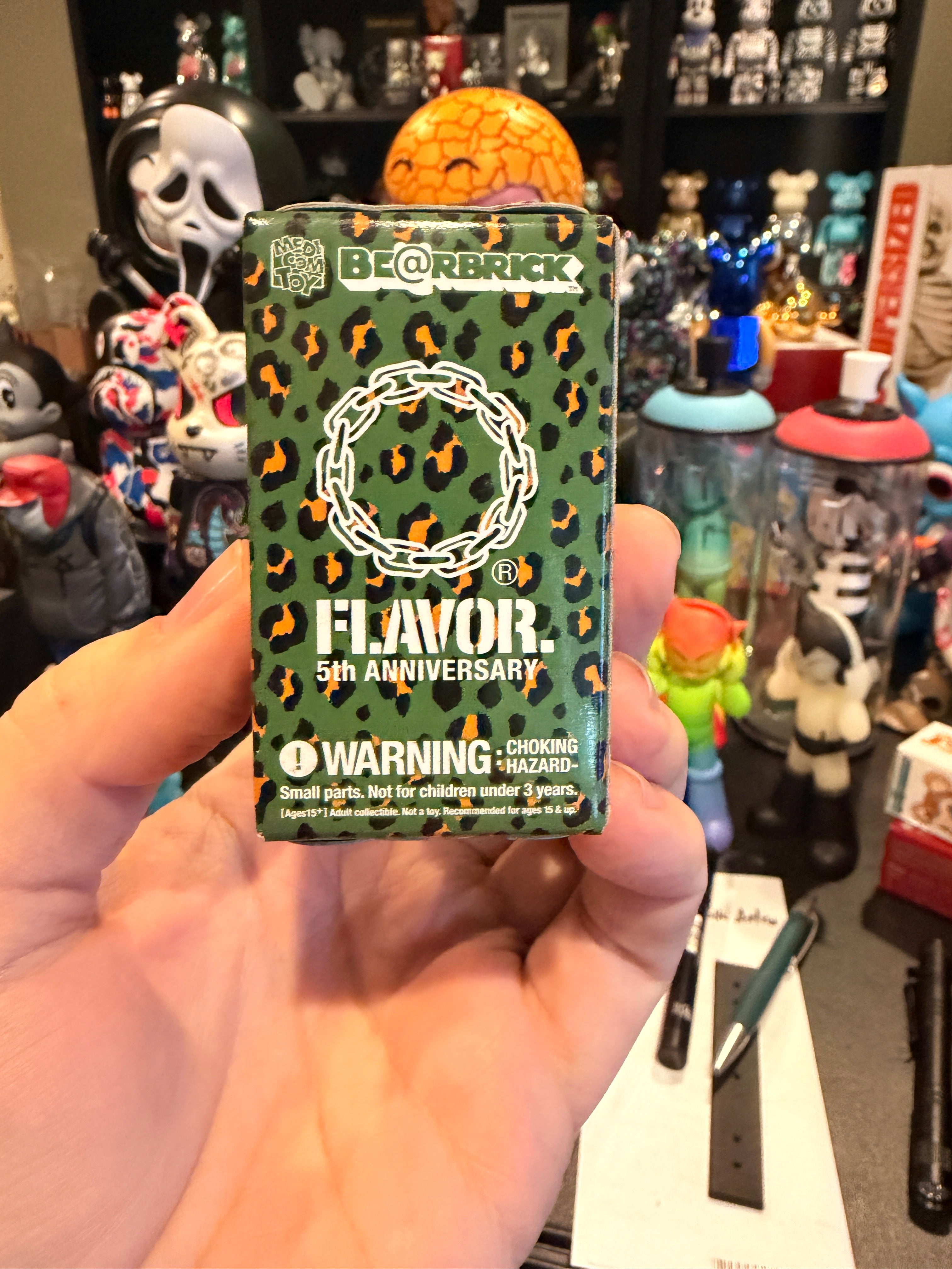 Bearbrick FLAVOR Flocky sealed