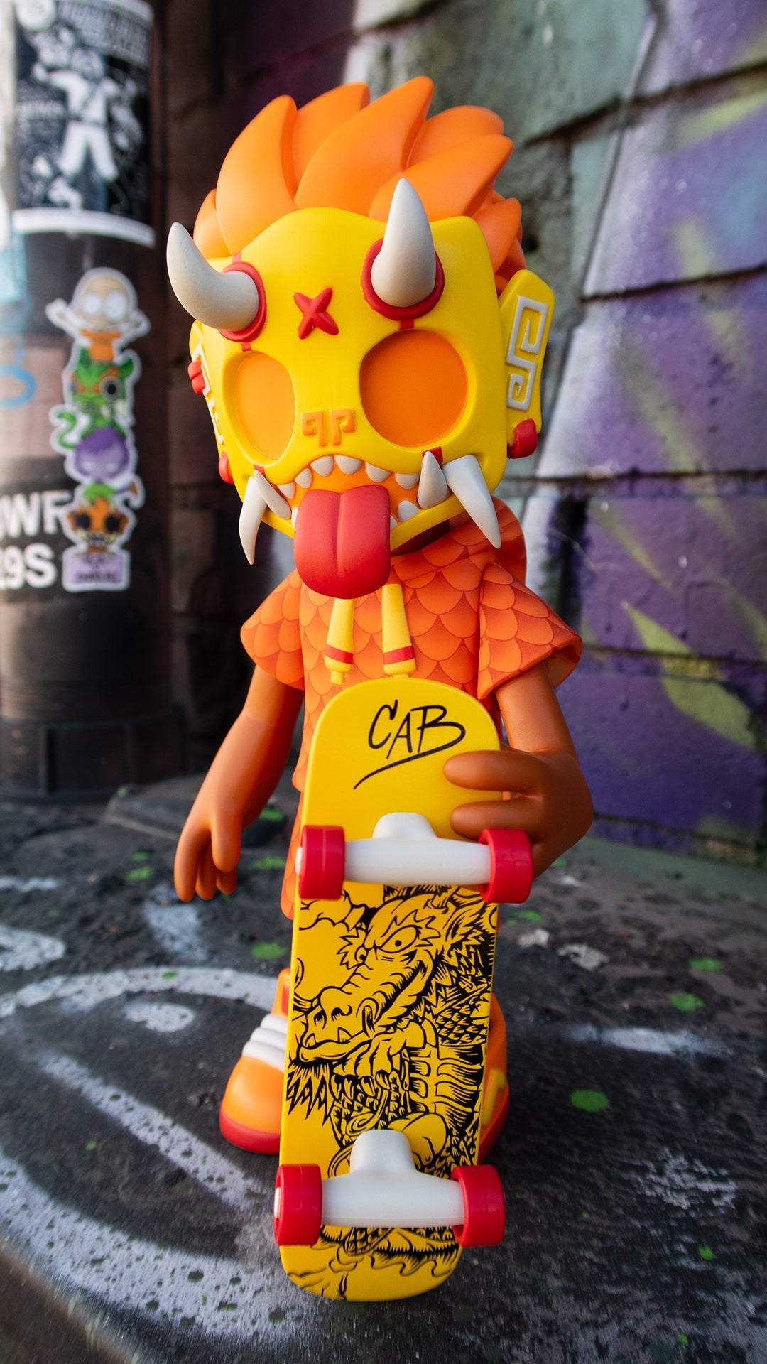 Thrasher Goblin - Cab Dragon Edition by Chris Dokebi x Steve Caballero