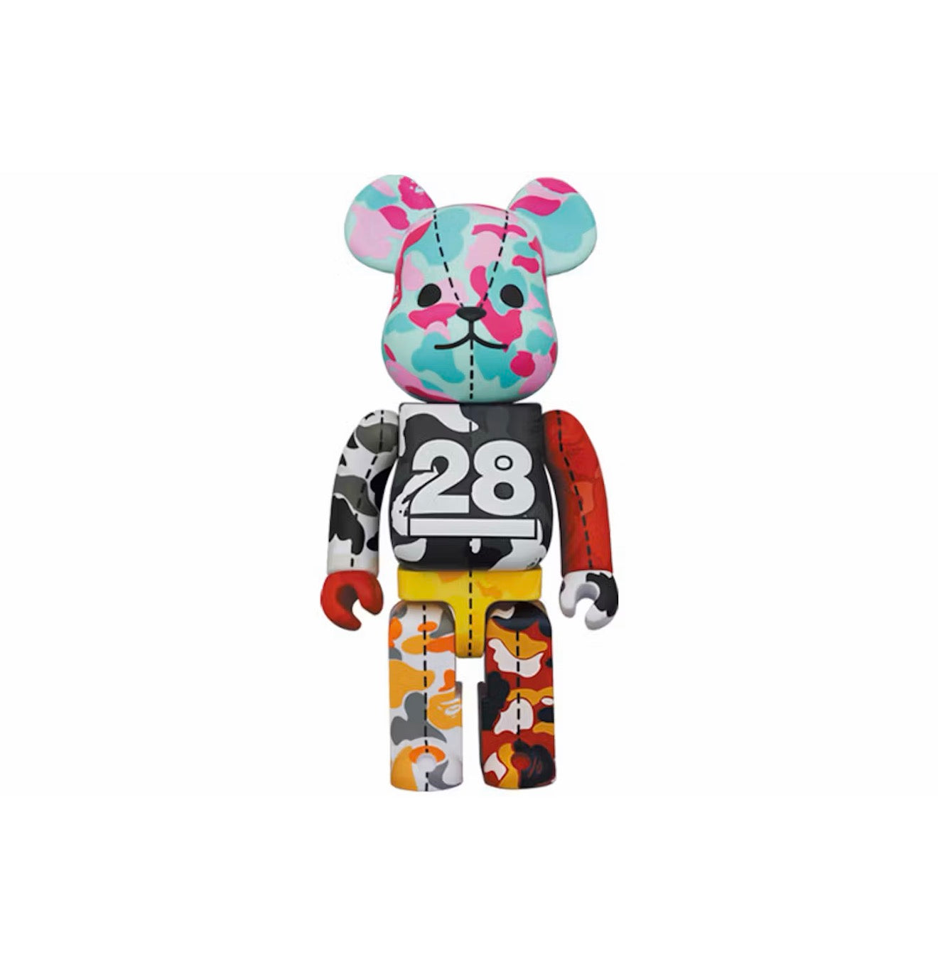 Bearbrick x BAPE 28th Anniversary Camo #3 400%