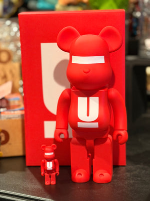 Bearbrick x MEDICOM UNDERCOVER LOGO 100% & 400% Set