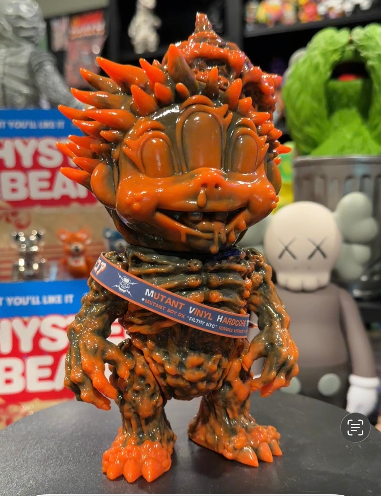 MVH Black n Orange Marbled Mutant Boy DX