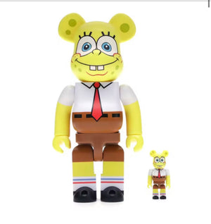 Bearbrick Spongebob 100% & 400% Set