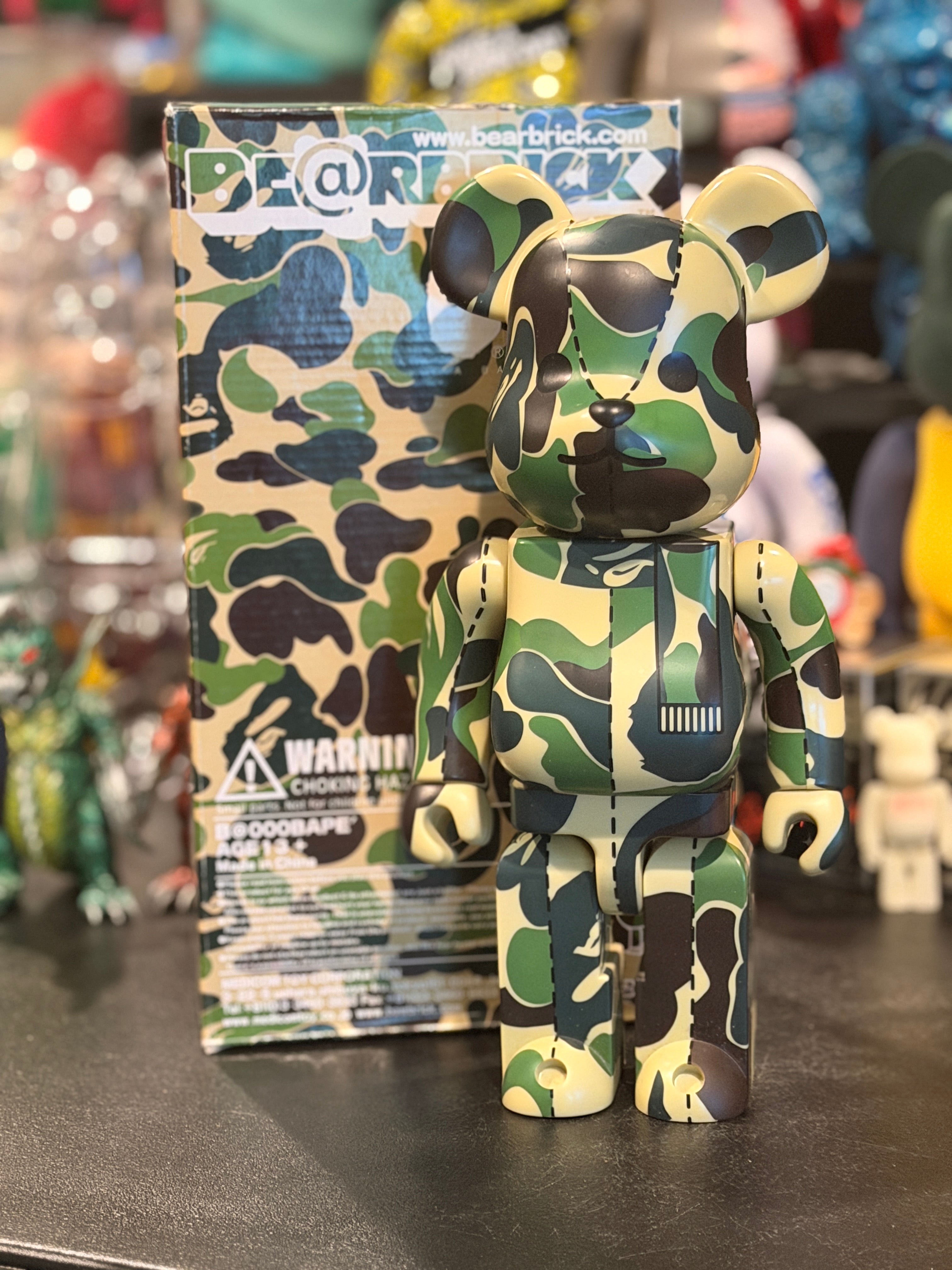 Bearbrick BAPE Play 400% Green