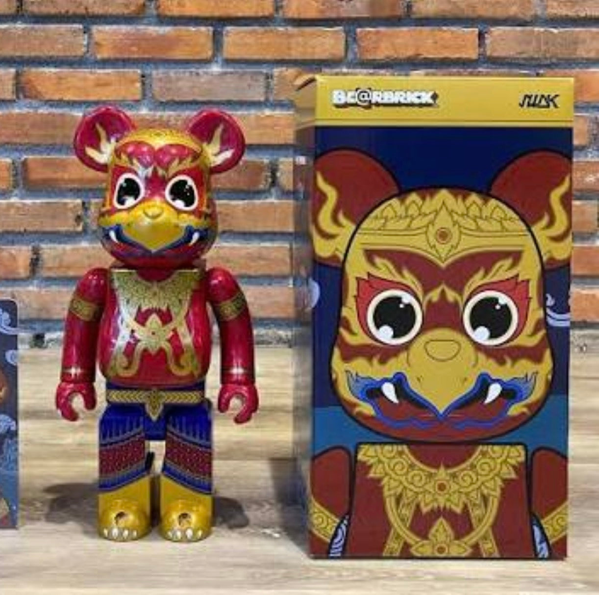 Bearbrick Thailand Exclusive Thai god Garuda 400%