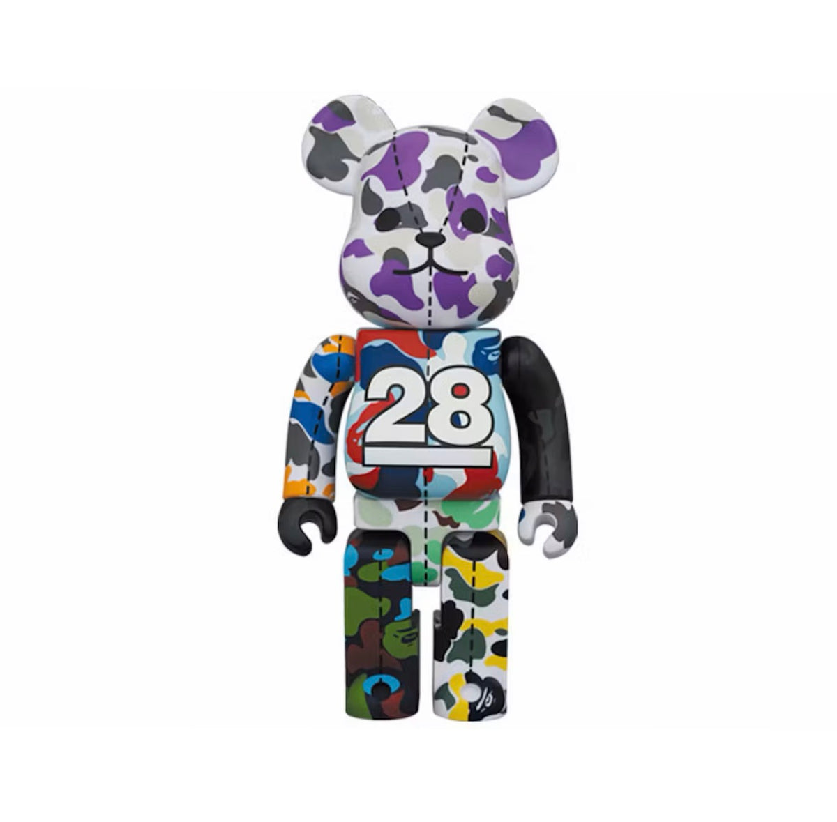 Bearbrick x BAPE 28th Anniversary Camo #1 400%