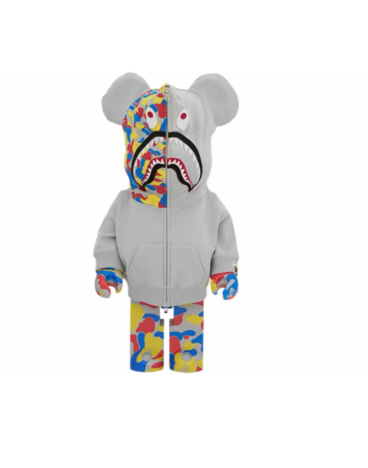 Bearbrick BAPE(R) CAMO SHARK MCT 30th ANNIV. 1000%