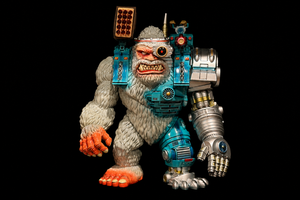 The Dino Fighter YETI James Groman X Kaiju One / Sofubi