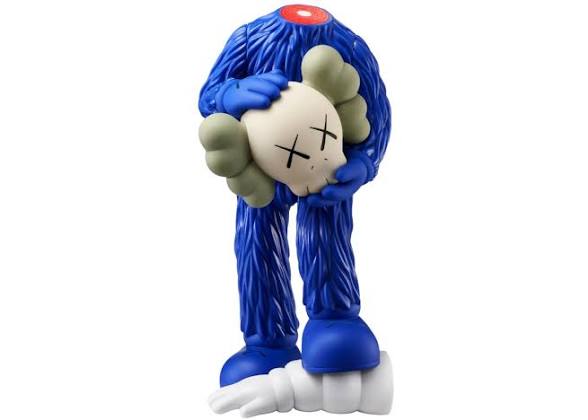 KAWS FELLOWS Vinyl Figure Blue
