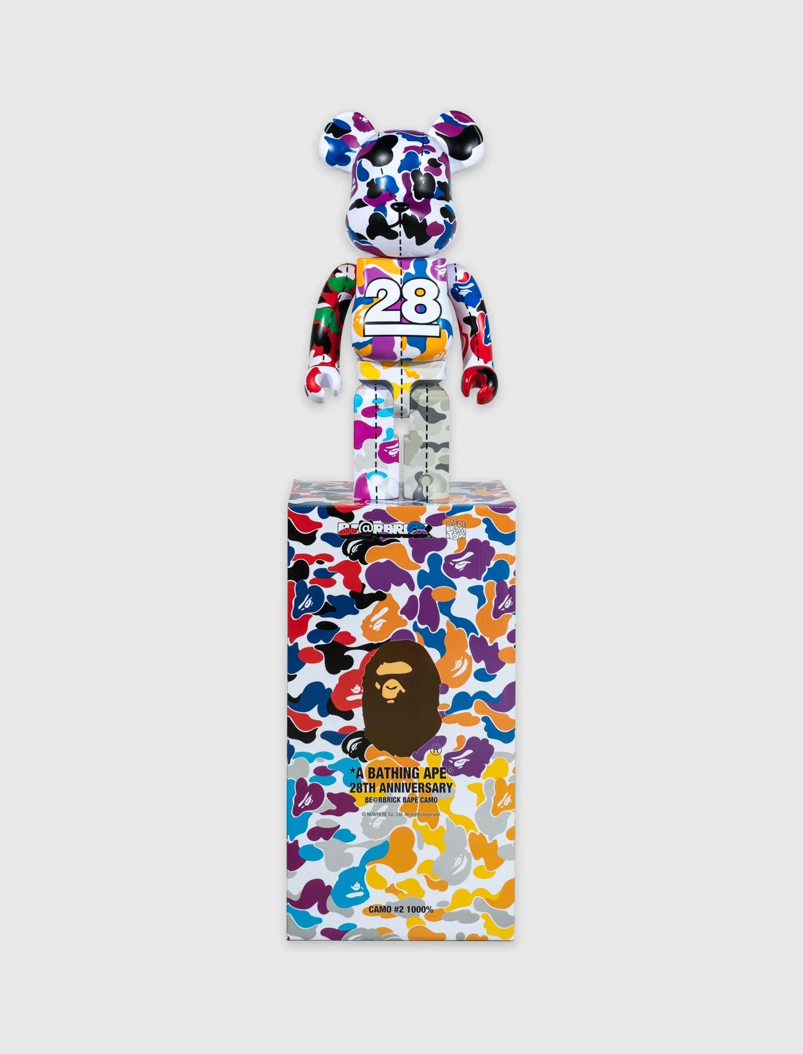 A BATHING APE 28TH ANNIVERSARY CAMO #2 1000%