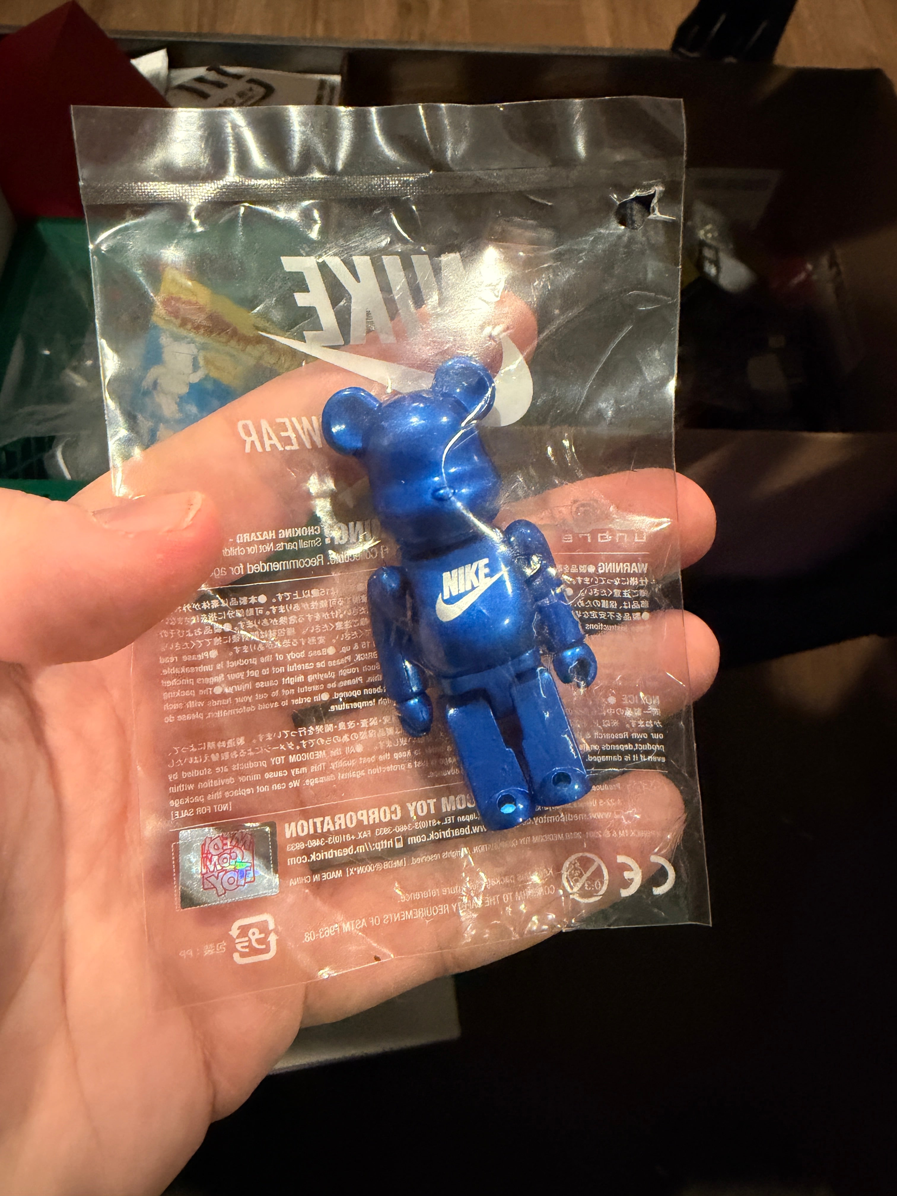 Bearbrick Nike X-Girl 100%