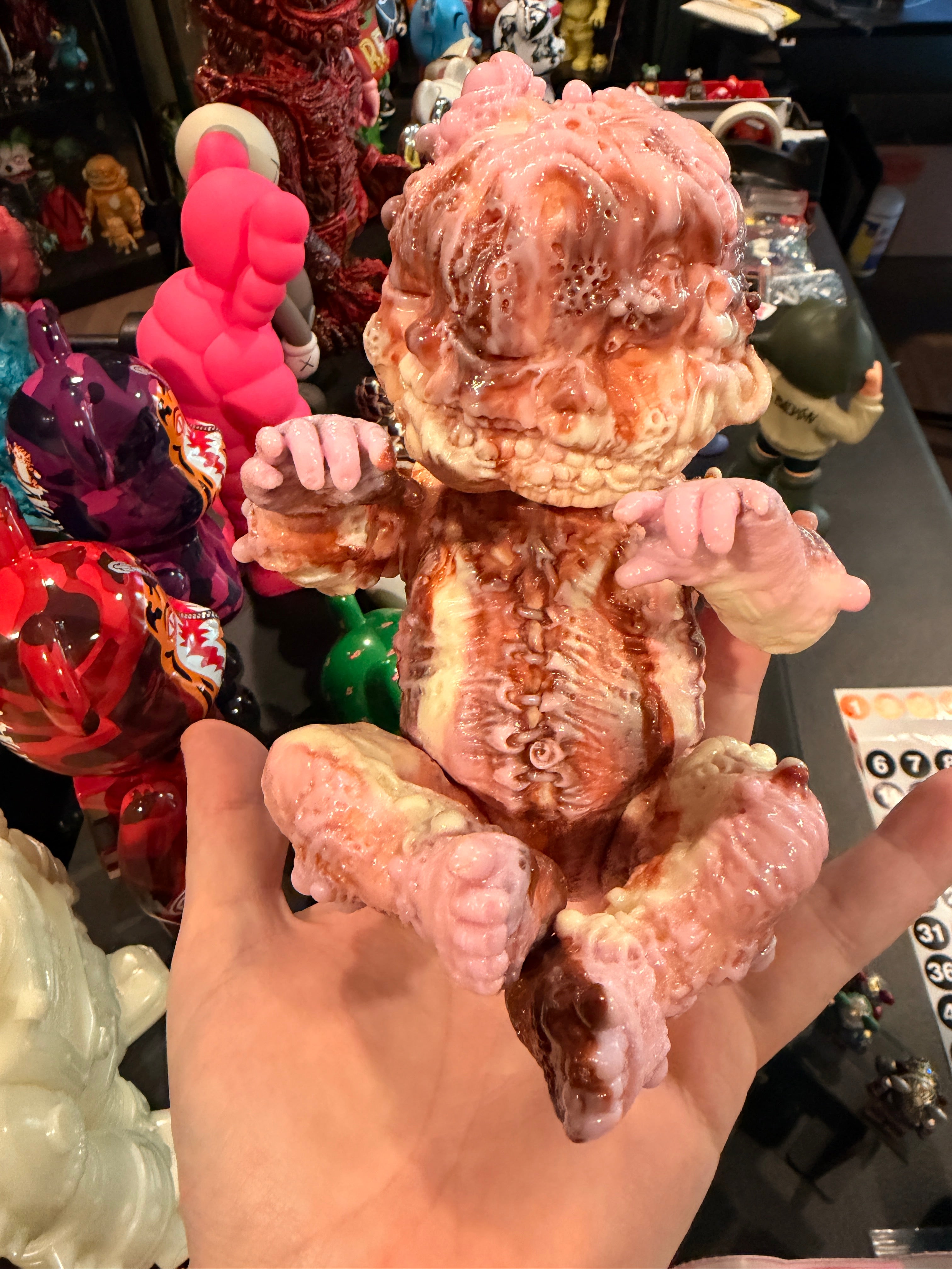 Miscreation toys Zombie staple baby marble blank