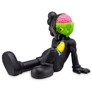 KAWS Resting Place Vinyl Figure Black- Box has some damage