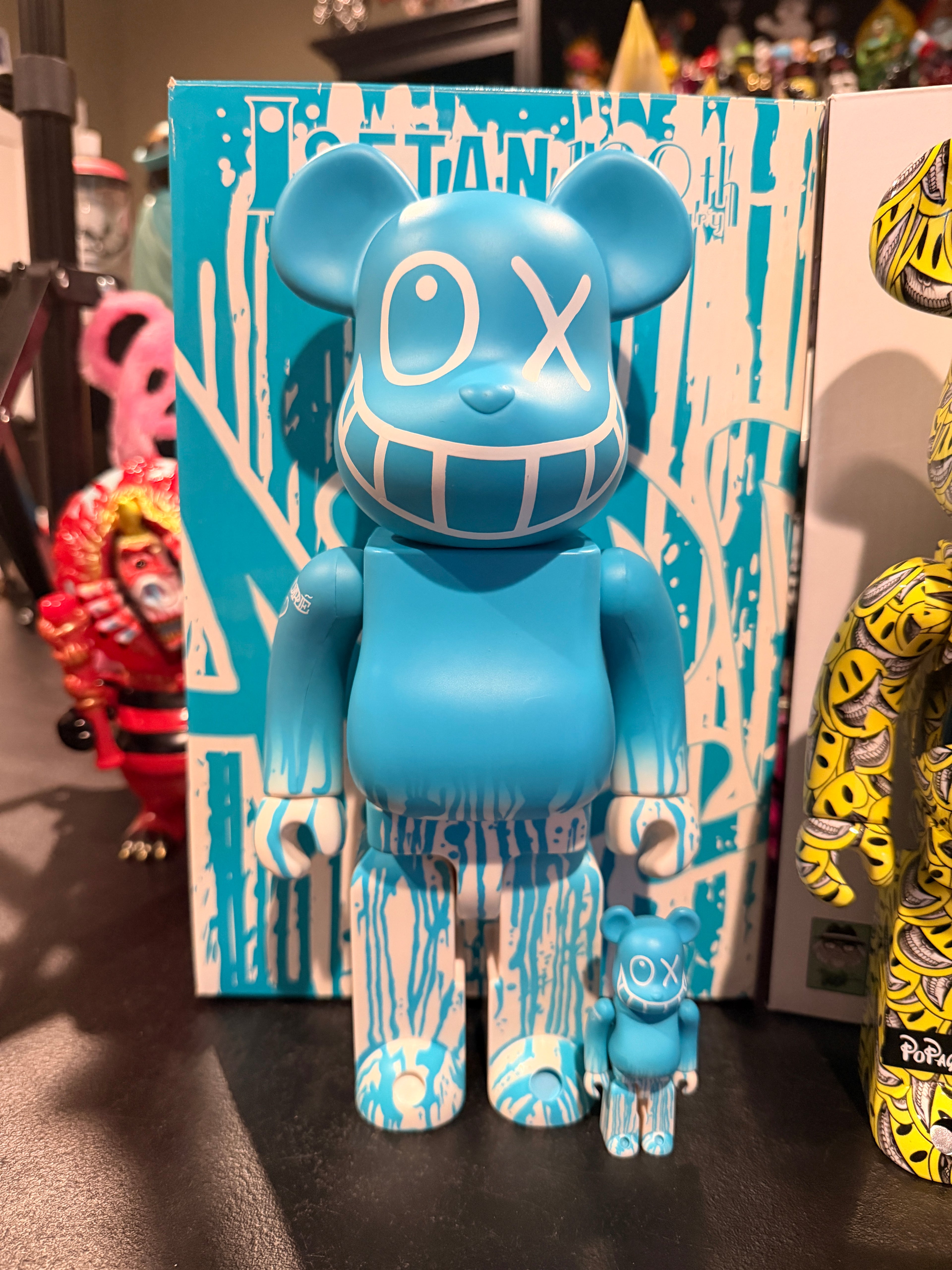 Bearbrick Andre Saraiva 400/100 Set