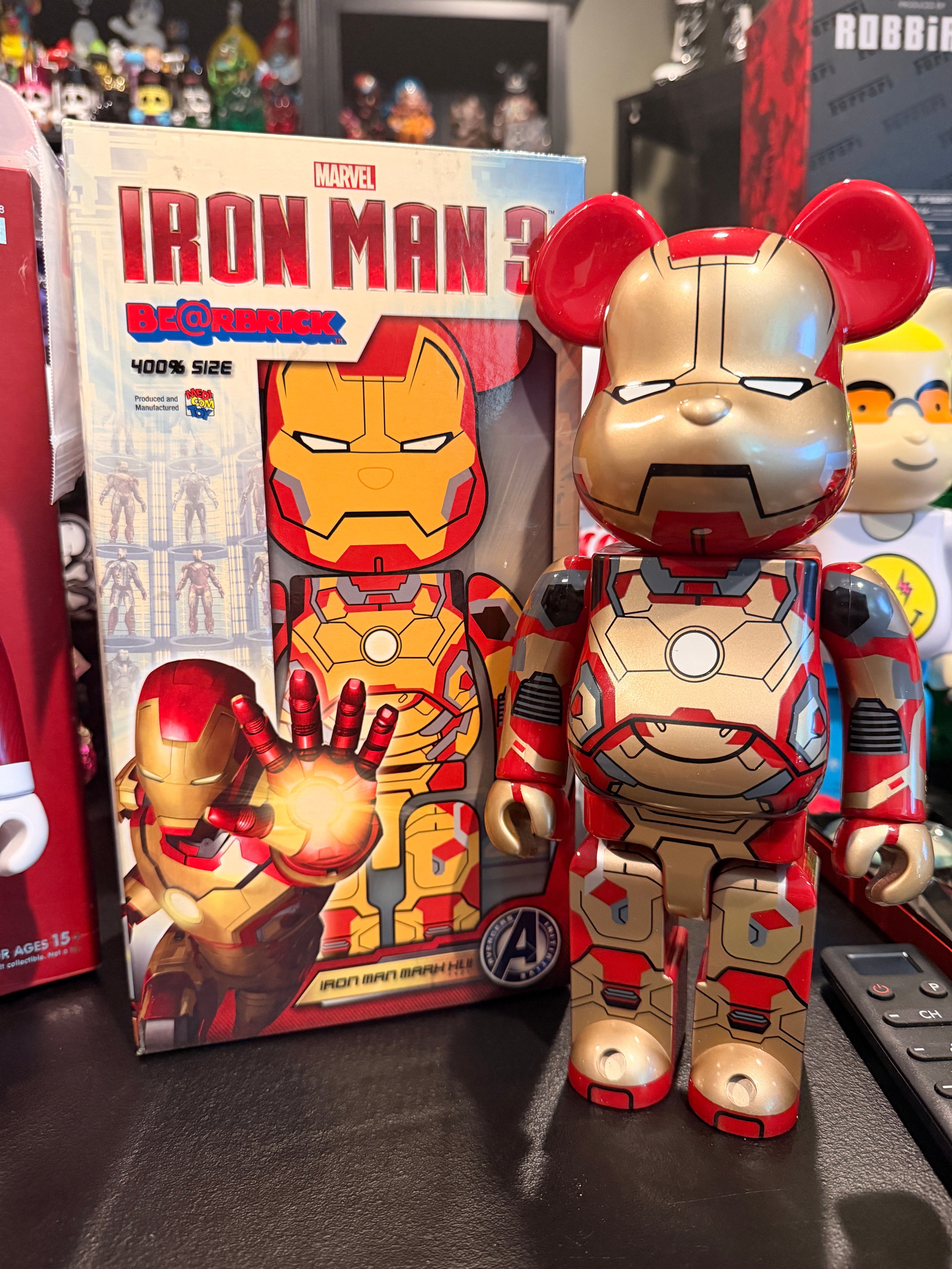 Bearbrick Iron Man Mark HLII 400% 2013