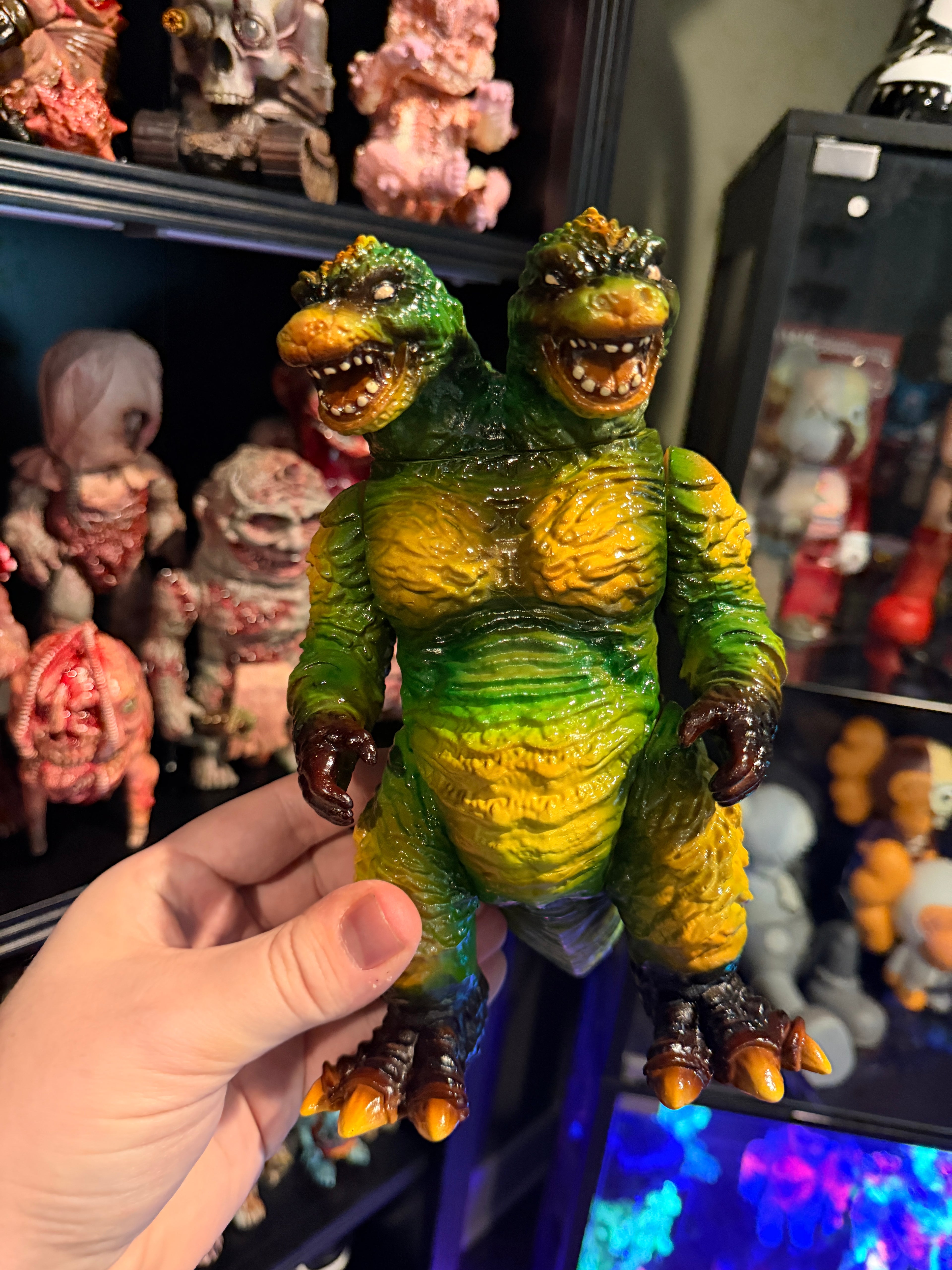 Chucho Rojas -Two head Godzilla