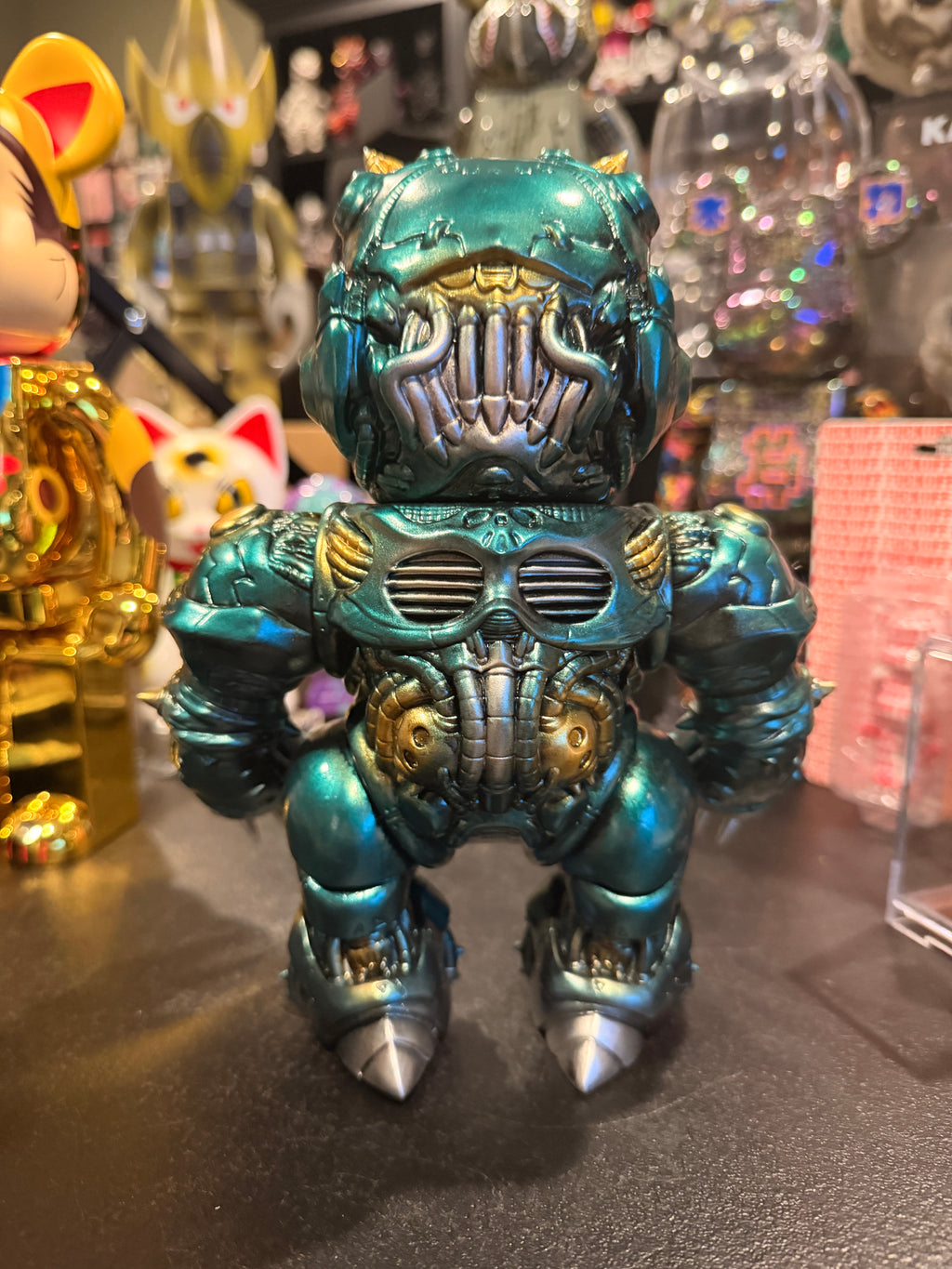 Mutant Vinyl Hardcore x GOTO Omega Death Mecha DX