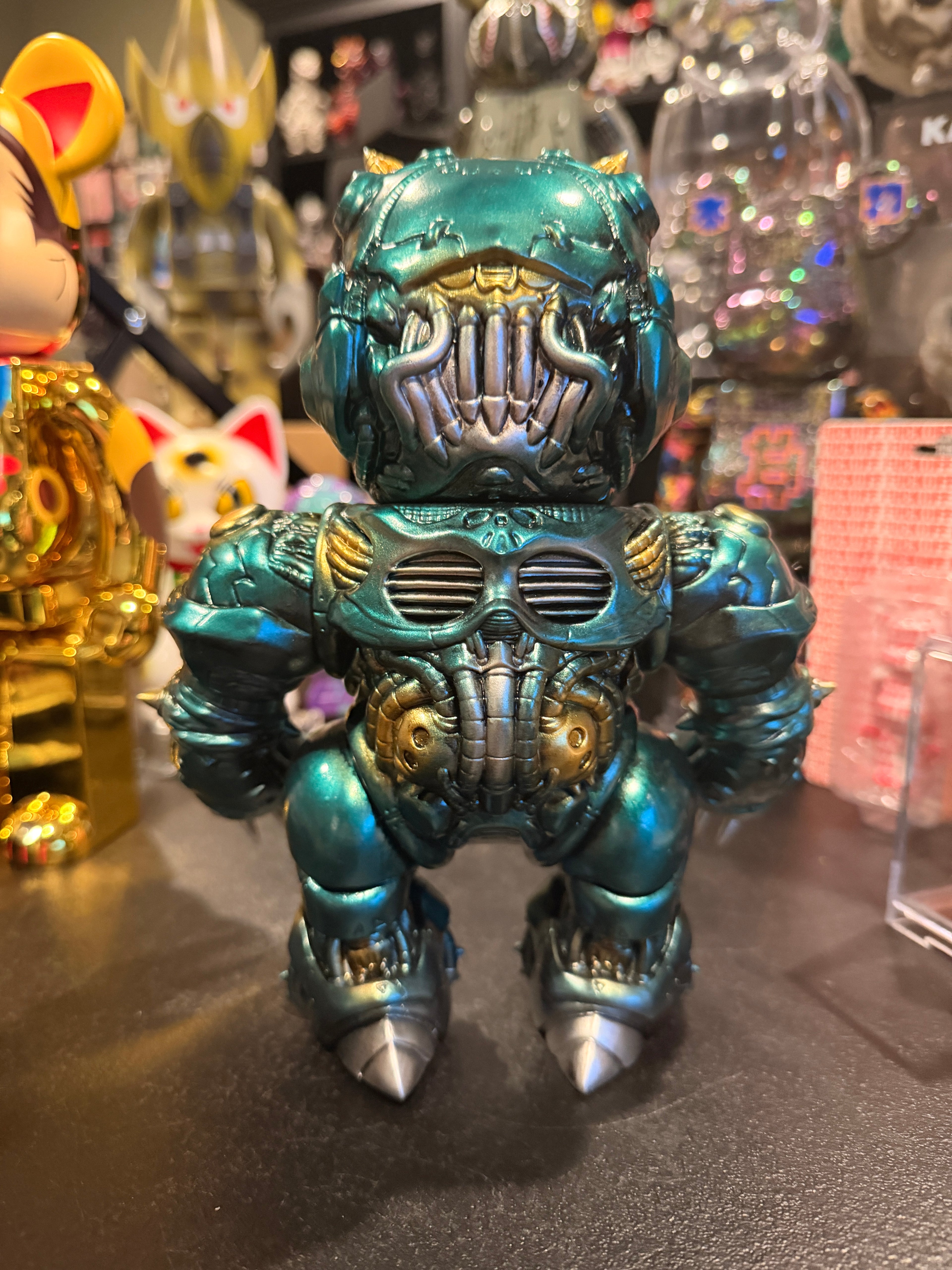 Mutant Vinyl Hardcore x GOTO Omega Death Mecha DX