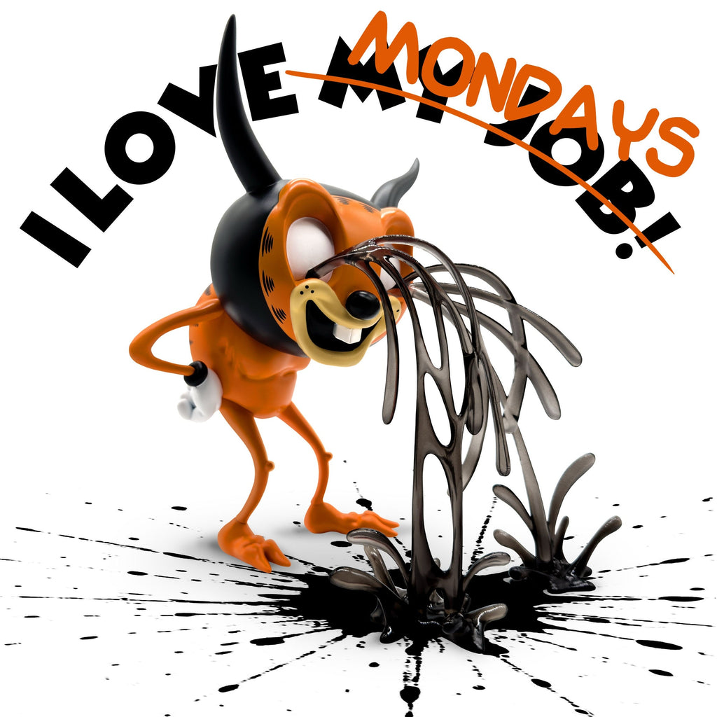 I Love Mondays by Alex Pardee