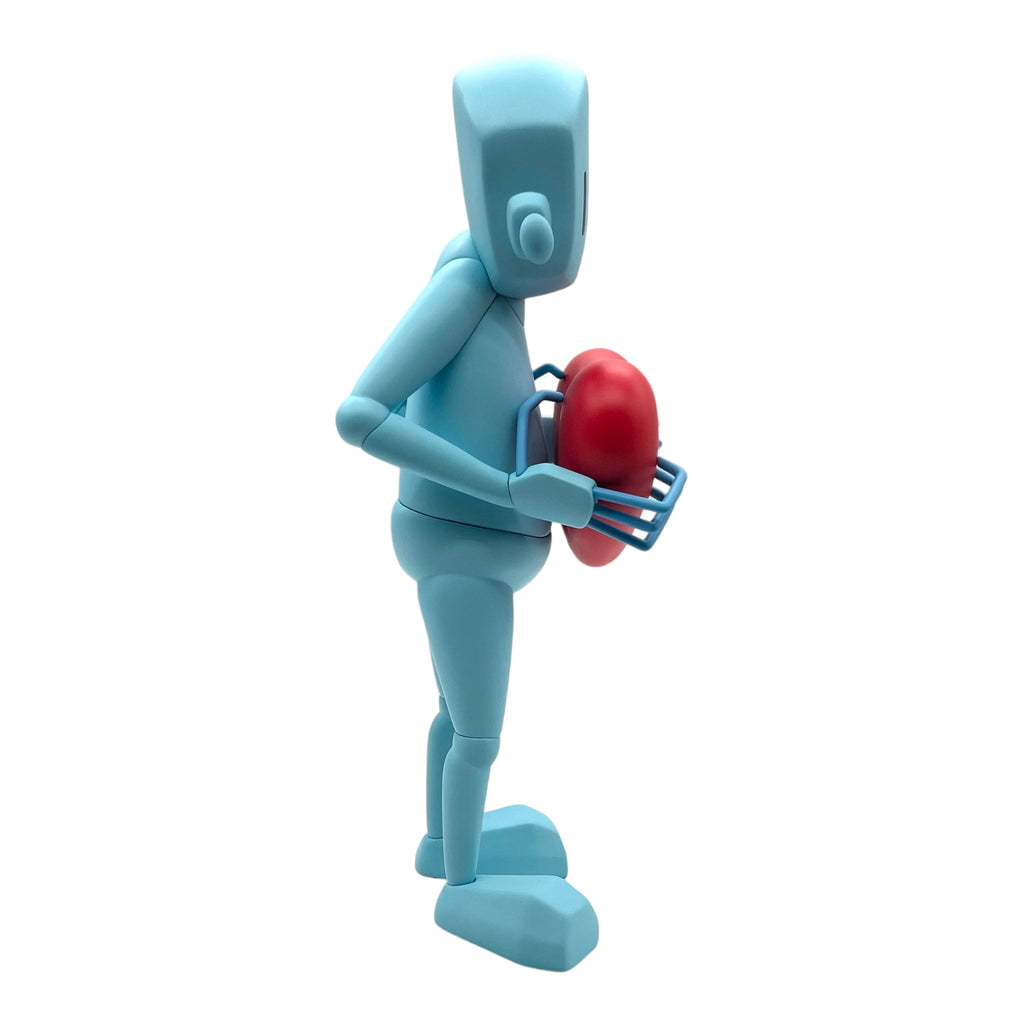 ChrisRWK "Robot With Heart" Sky Blue Vinyl Figure