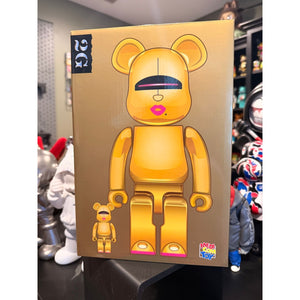Be@rbrick Bearbrick Sorayama 2g Gold Ver.